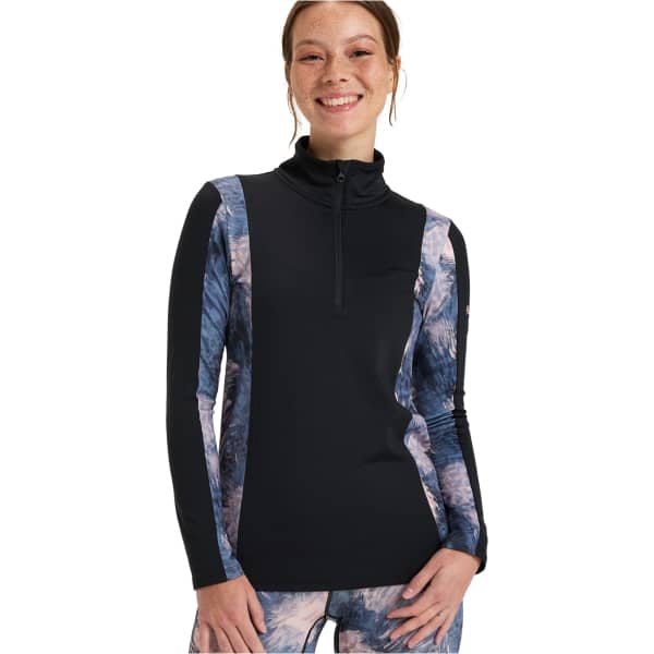 T-shirt thermique ROXY DAYBREAK BRUSHE WILD WIND DARKNIGHT
