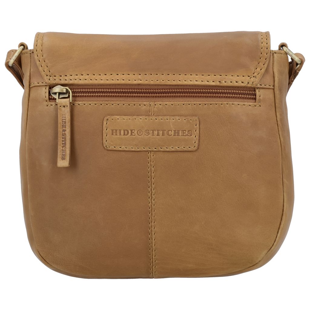 Hide & Stitches Daydreamer Schoudertas Cognac