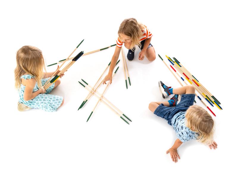 KOOR Riesen-Mikado, 75 cm Geschicklichkeitsspiel für die ganze Familie
