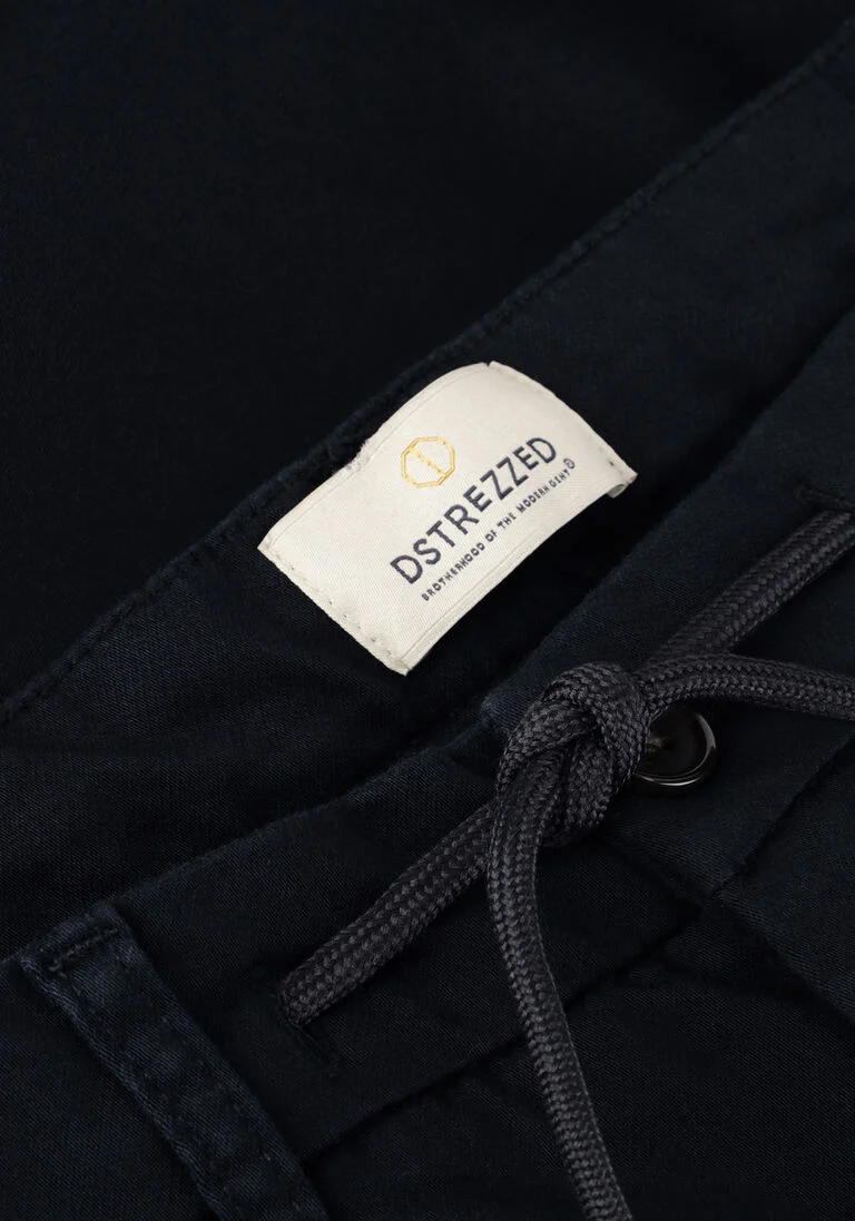 DSTREZZED donkerblauwe dstrezzed korte broek ds_lancaster short
