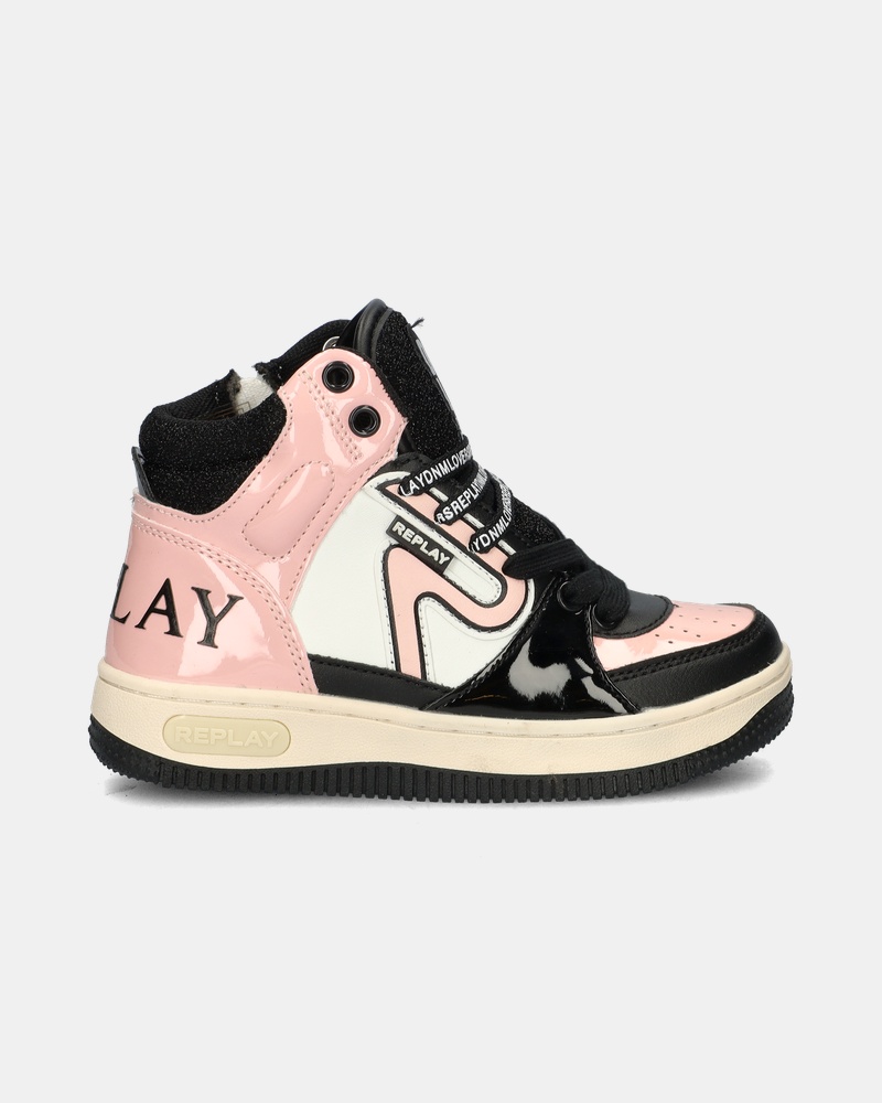 Replay Epic Jr. Hoge sneakers  - zwart