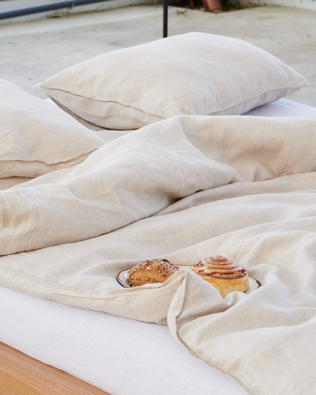 Lavie Hanf-Duvetbezug Lotta Undyed
