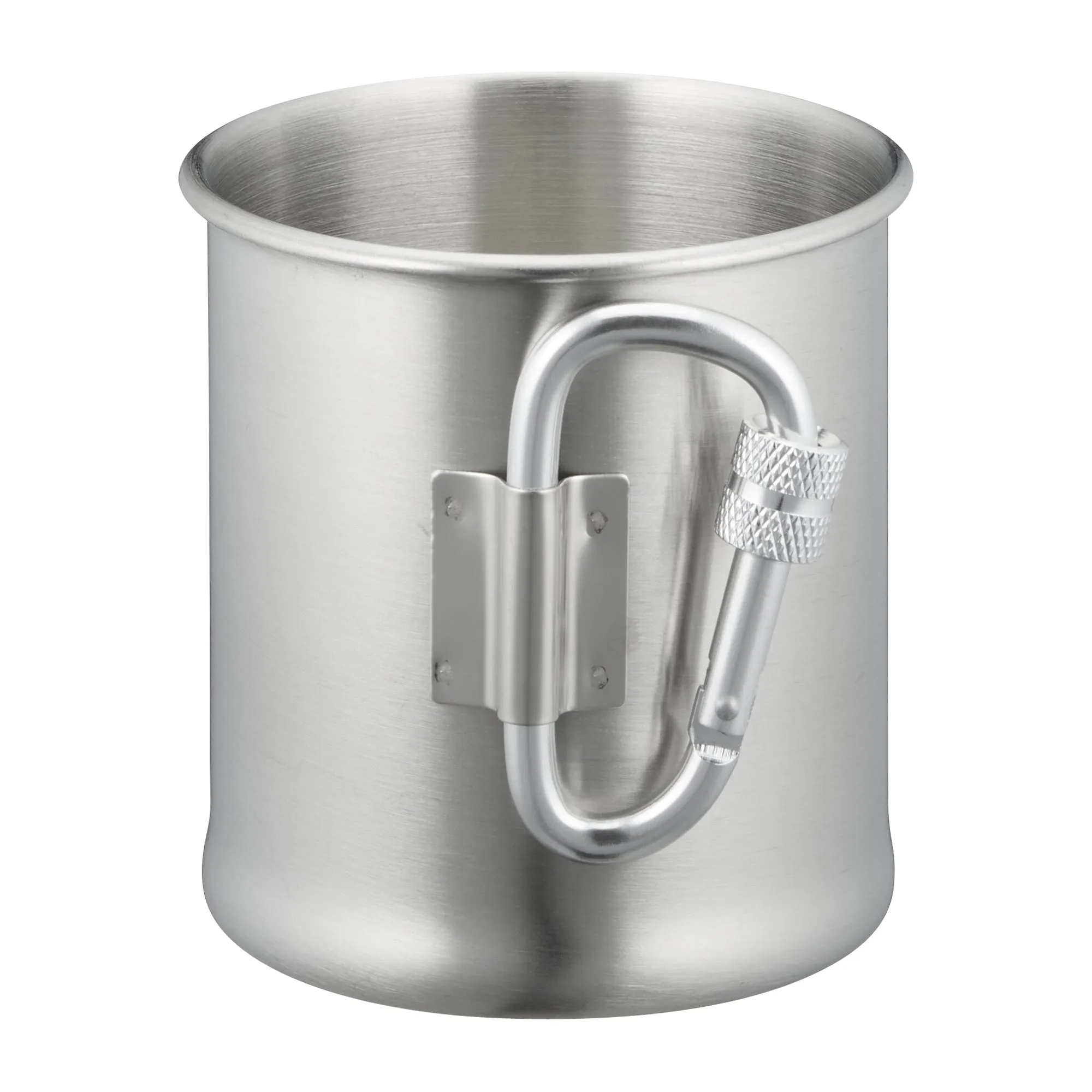 Mil-Tec -  Karabinerbecher Edelstahl 250 ml