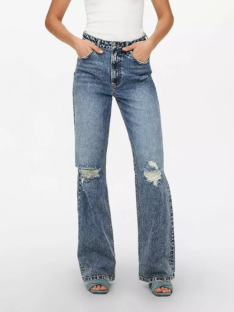 ONLY Jeans Wide Leg ONLCAMILLE  blau