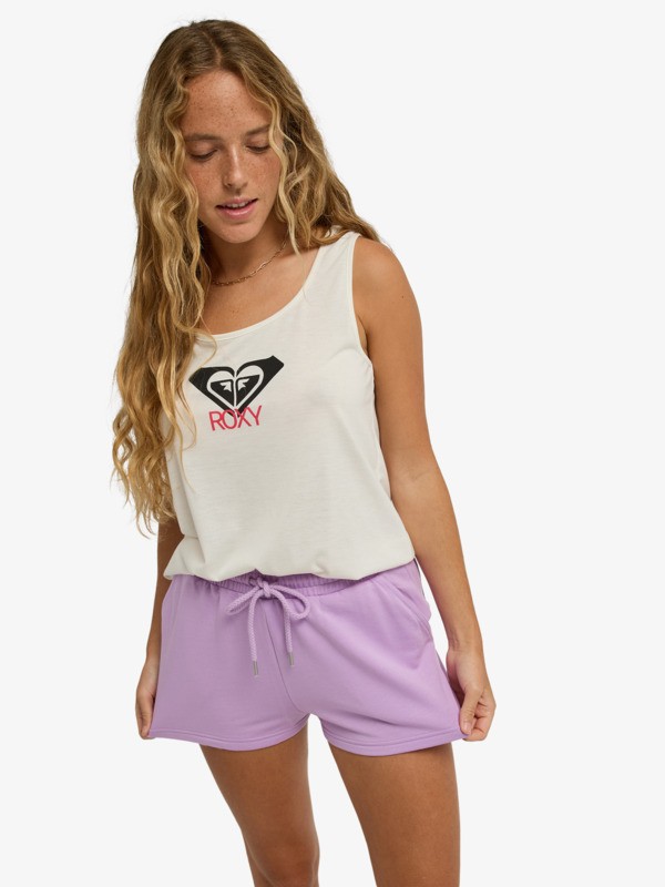 Surfing By Moonlight Short en molleton Violet Femme