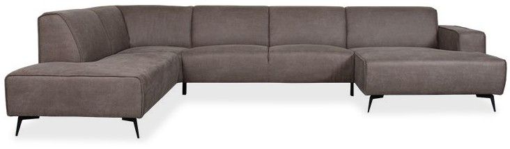 U bank Nero B425 x D230 x H80 cm