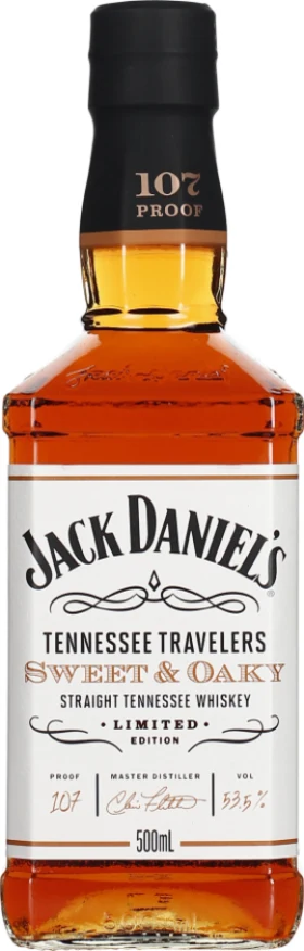 JACK DANIELS TENNESSEE TRAVELERS SWEET & OAKY 50CL