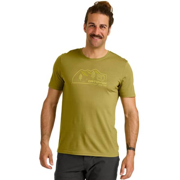 T-shirt randonnée ORTOVOX 150 COOL VINTAGE BADGE TS SWEET ALISON
