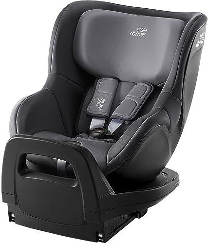 BRITAX RÖMER DUALFIX 2 Z-LINE kinderzitje, 360° draaibaar voor kinderen van 61-105 cm (i-Size), 3 maanden tot 4 jaar, Midnight Grey
