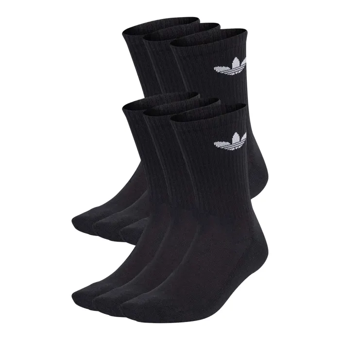 Adidas Trefoil Crew Cushioned Sokken (6-pack)