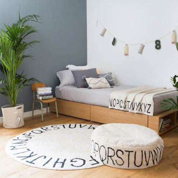 Sitzkissen ABC Natural Black