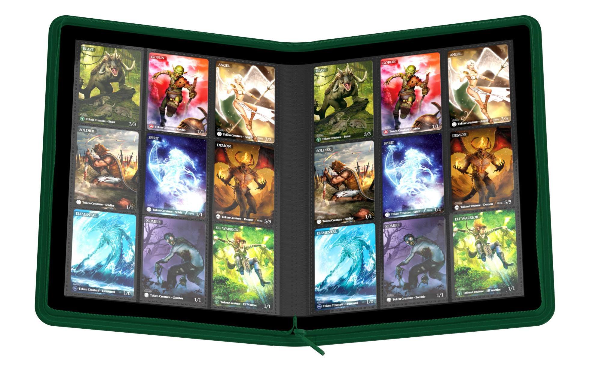 Karten-Portfolio ZipFolio XenoSkin 18-Pocket, grünHochwertige Kartenmappe
