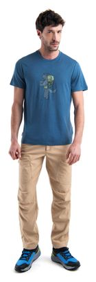 T-Shirt Manches Courtes Icebreaker Tech Lite III Bleu