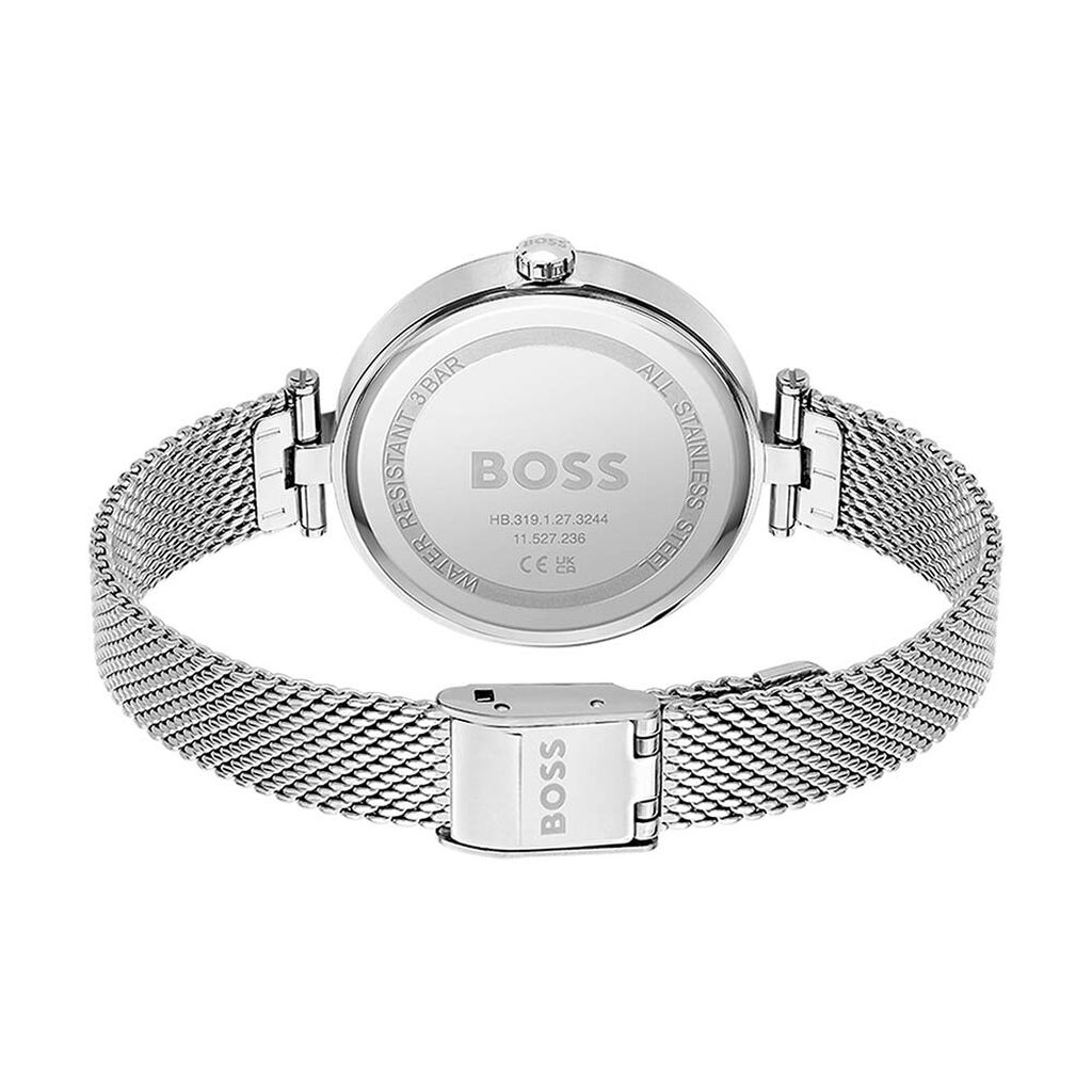 Montre Boss Majesty Argenté