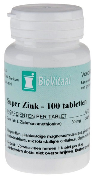 VeraSupplements Super zink 100tb