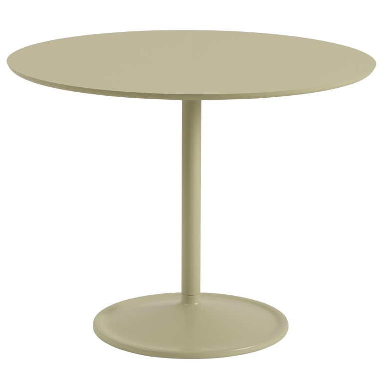 Muuto Soft eettafel Ø95x73 Beige Green Laminate