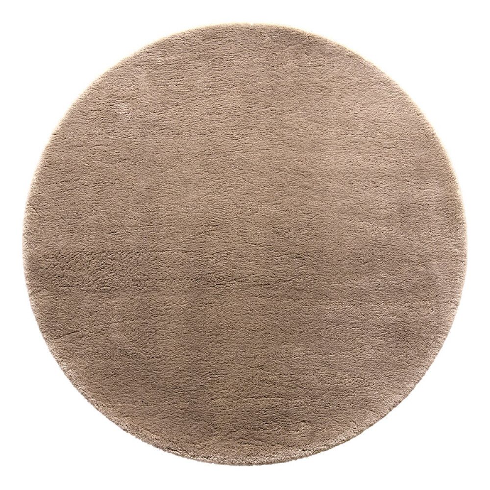 GULVTEPPE SOFT TOUCH Ø80CM MACCHIATO