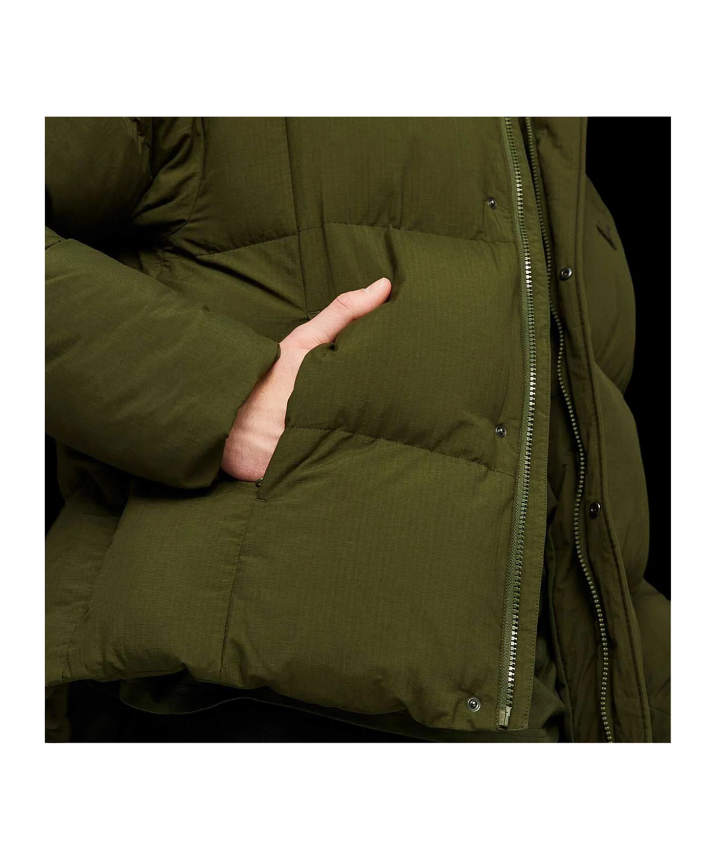 PUMA Classics Oversized Puffer Jacke Grün F31
