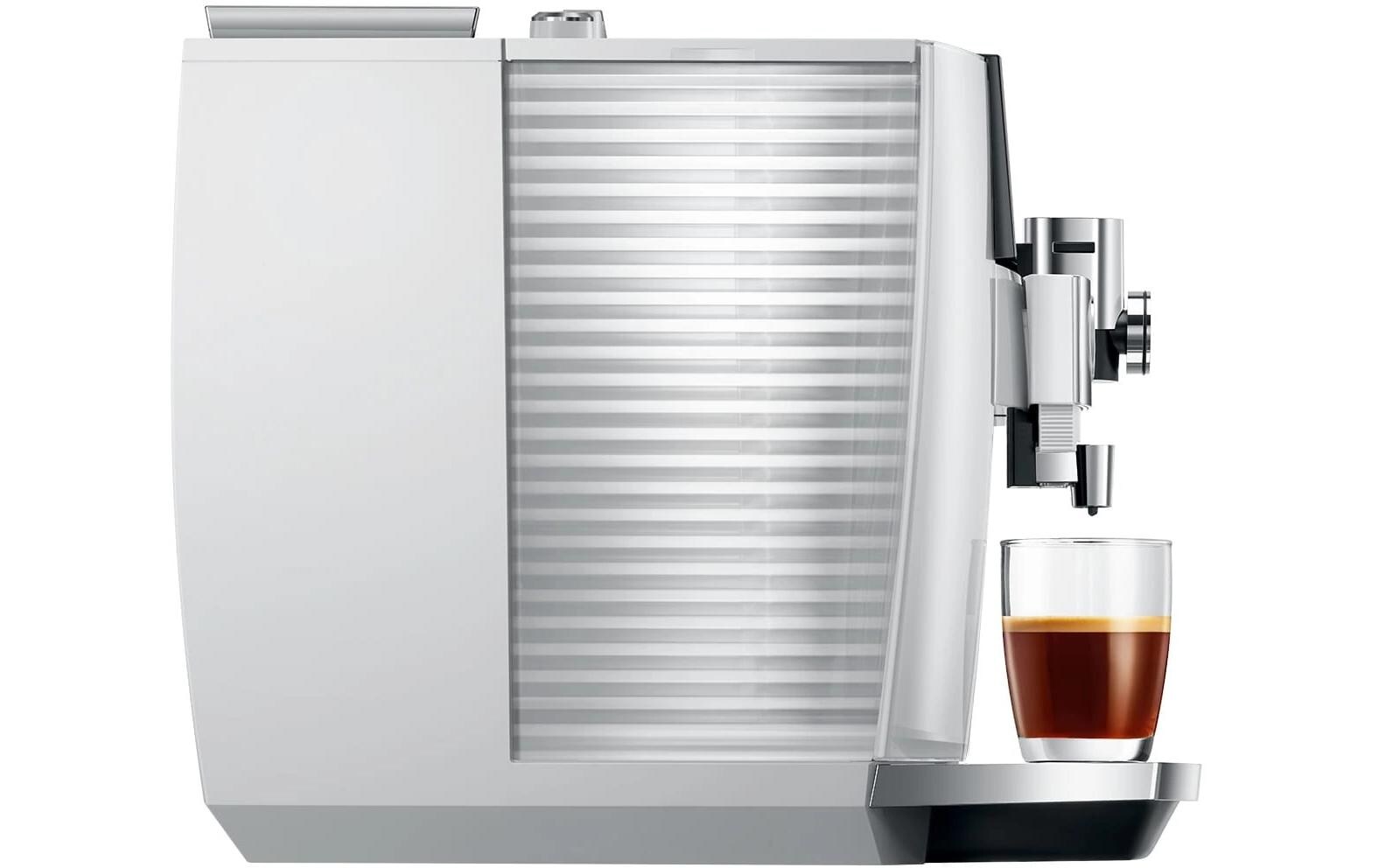 Kaffeevollautomat J8 twin Diamond White (SA)<br>Zweitassen-Vollautomat für 31 verschiedene Kaffee- und Milchgetränke
