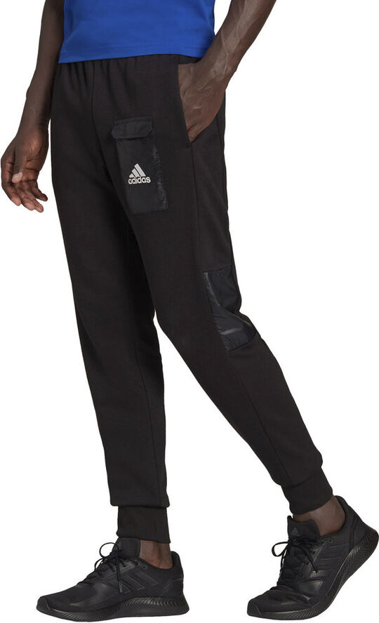 adidas Essentials BrandLove French Terry bukser Sort