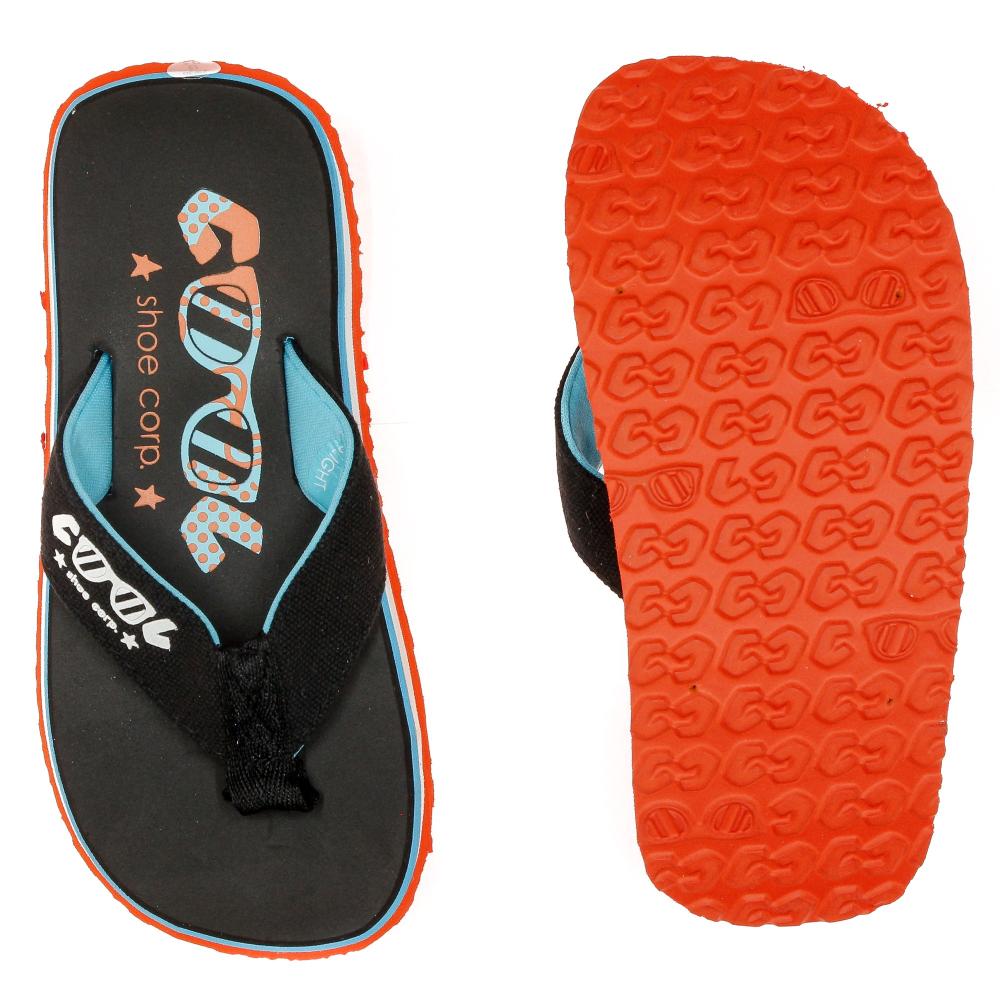 Cool Shoe Tongs noires garçon Cool Shoe OS Boy