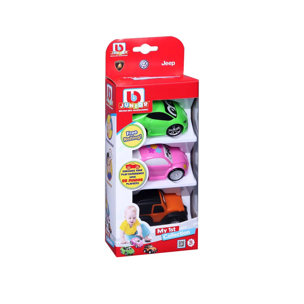 BB JUNIOR - MA 1ERE COLLECTION - 3 VEHICULES