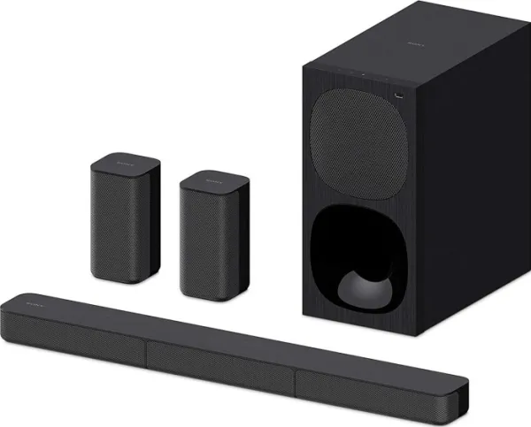 Sony HT-S20R - Lydbarsystem - til hjemmebiograf - 5.1-kanal - trådløs - Bluetooth - 400 Watt (Total)
