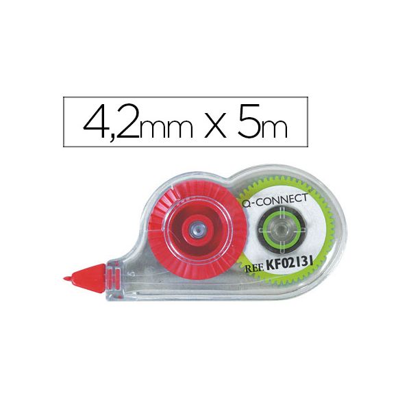 Q-Connect Mini Corretor Fita 4.2mm 1 Un.