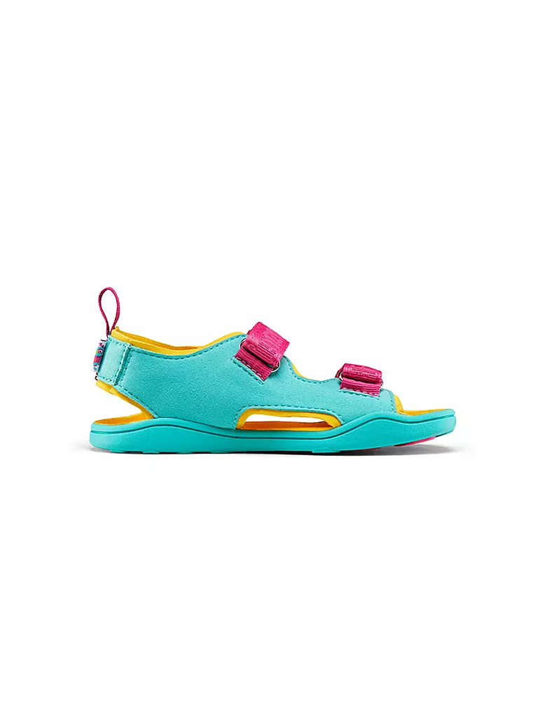 AFFENZAHN Kinder Sandalen AIRY Eule türkis