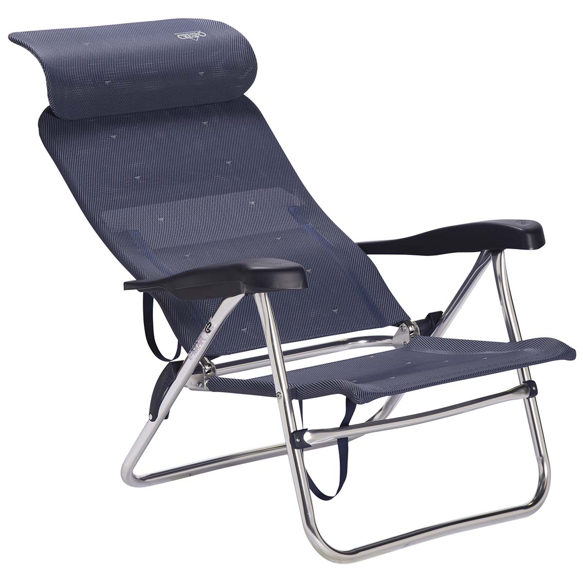Crespo AL-205 Compact Dark Blue strandstoel