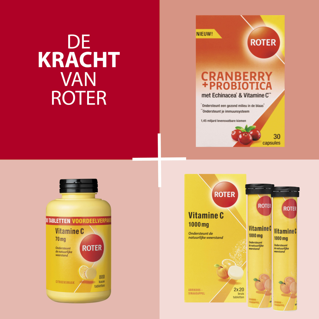 Roter Cranberry & Probiotica (30 capsules)