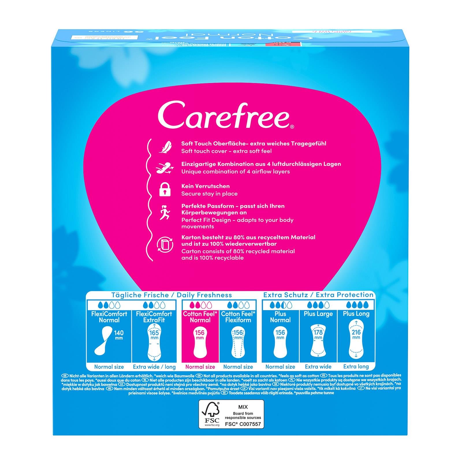 Carefree Cotton Slipeinlagen