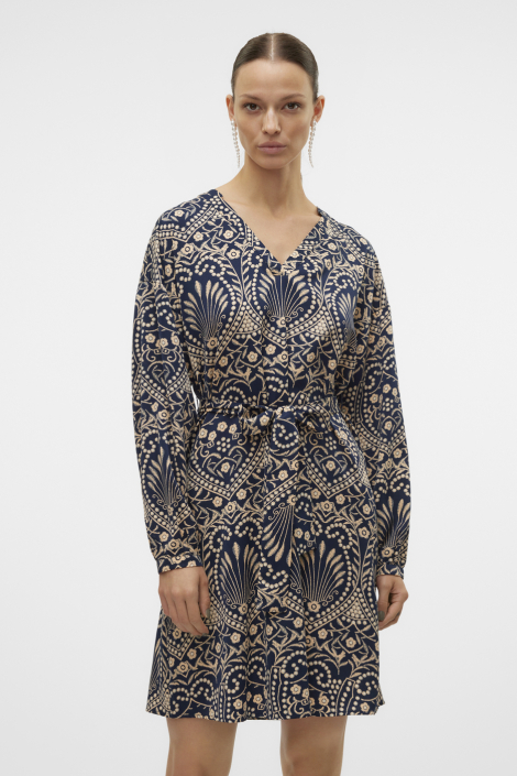 Vero Moda blauwe dames jurk