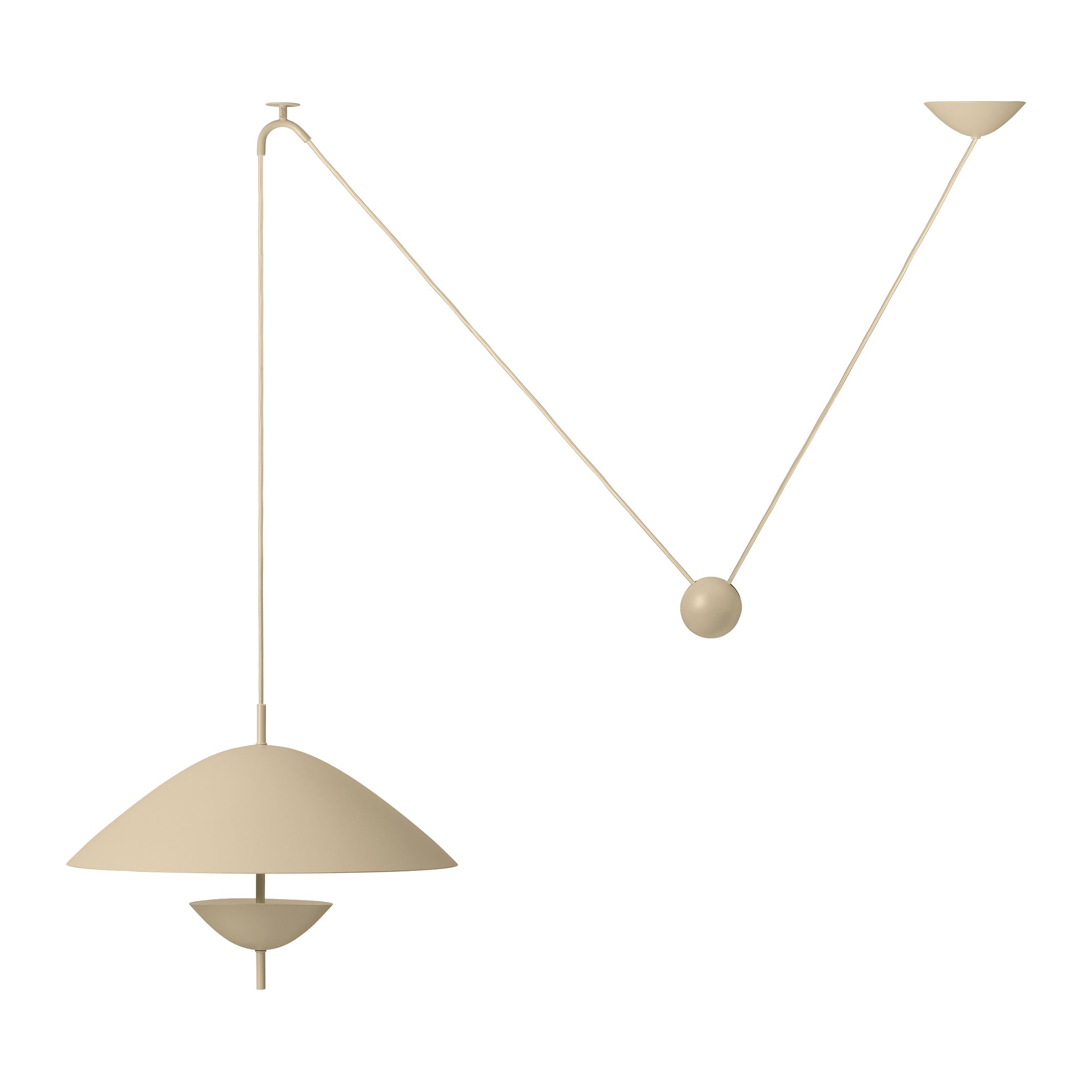 Ferm Living Lod Pendant Hanglamp - Cashmere
