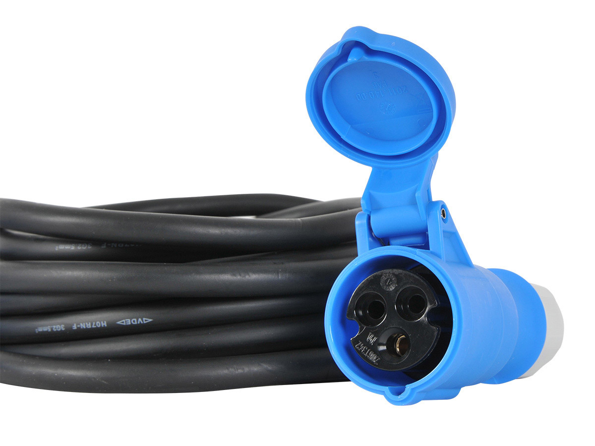 Schwabe 2,5 mm² CEE verlengkabel - 10 meter