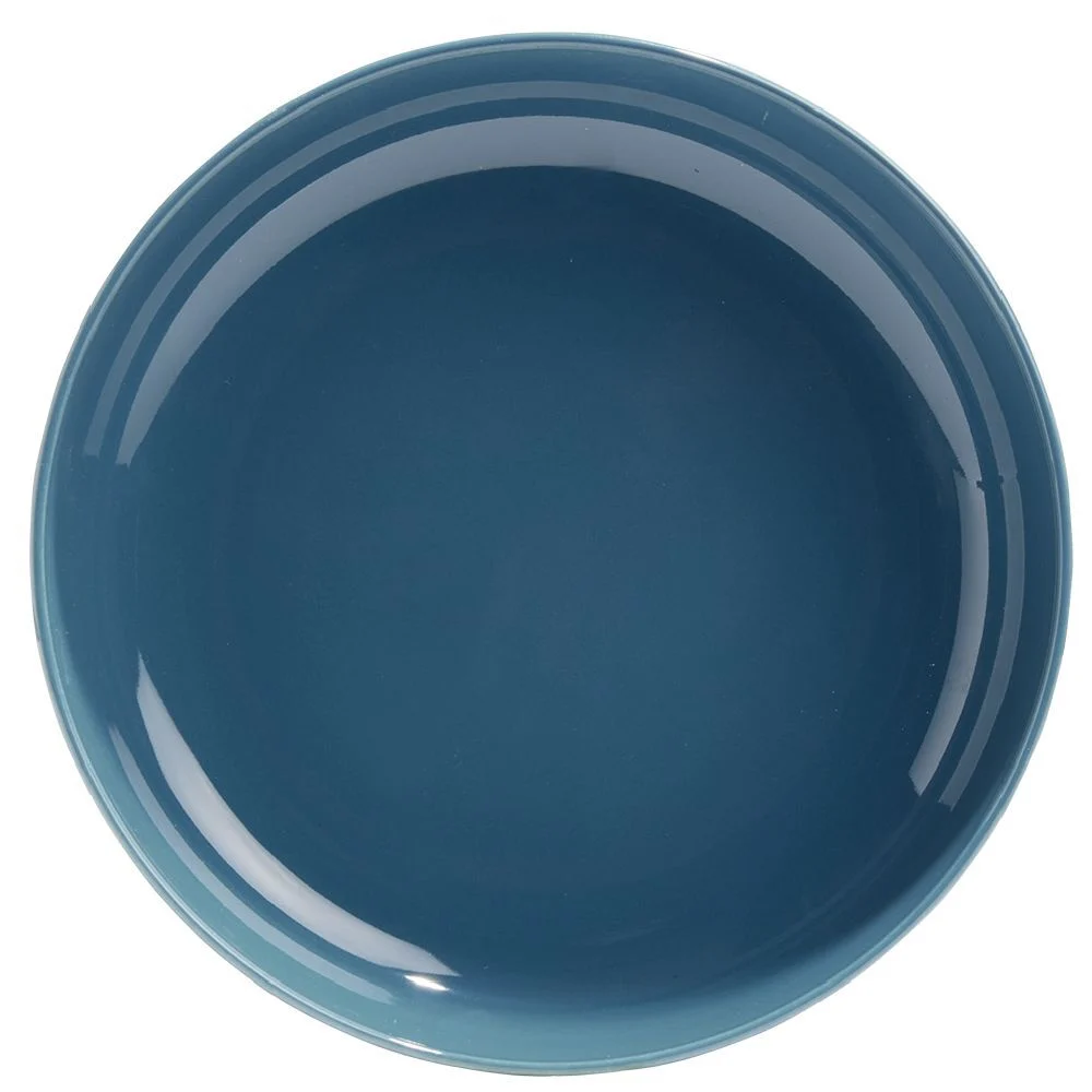 Coupelle Oslo porcelaine bleu brillant uni