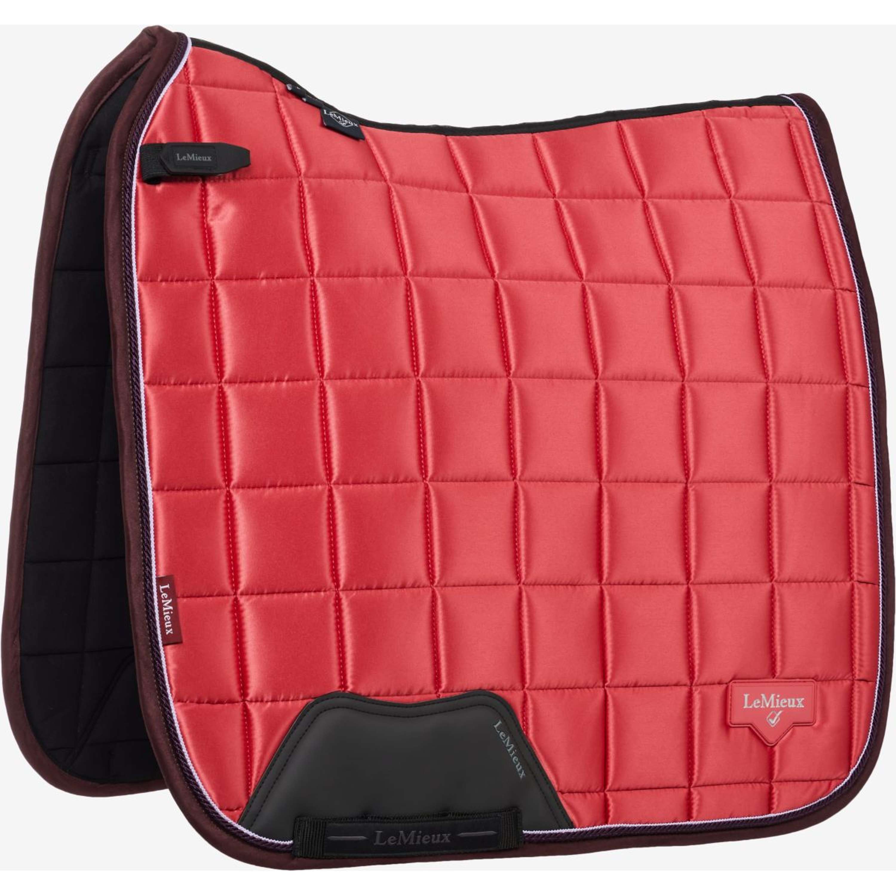 LeMieux Zadeldekje Loire Classic Dressuur Cranberry