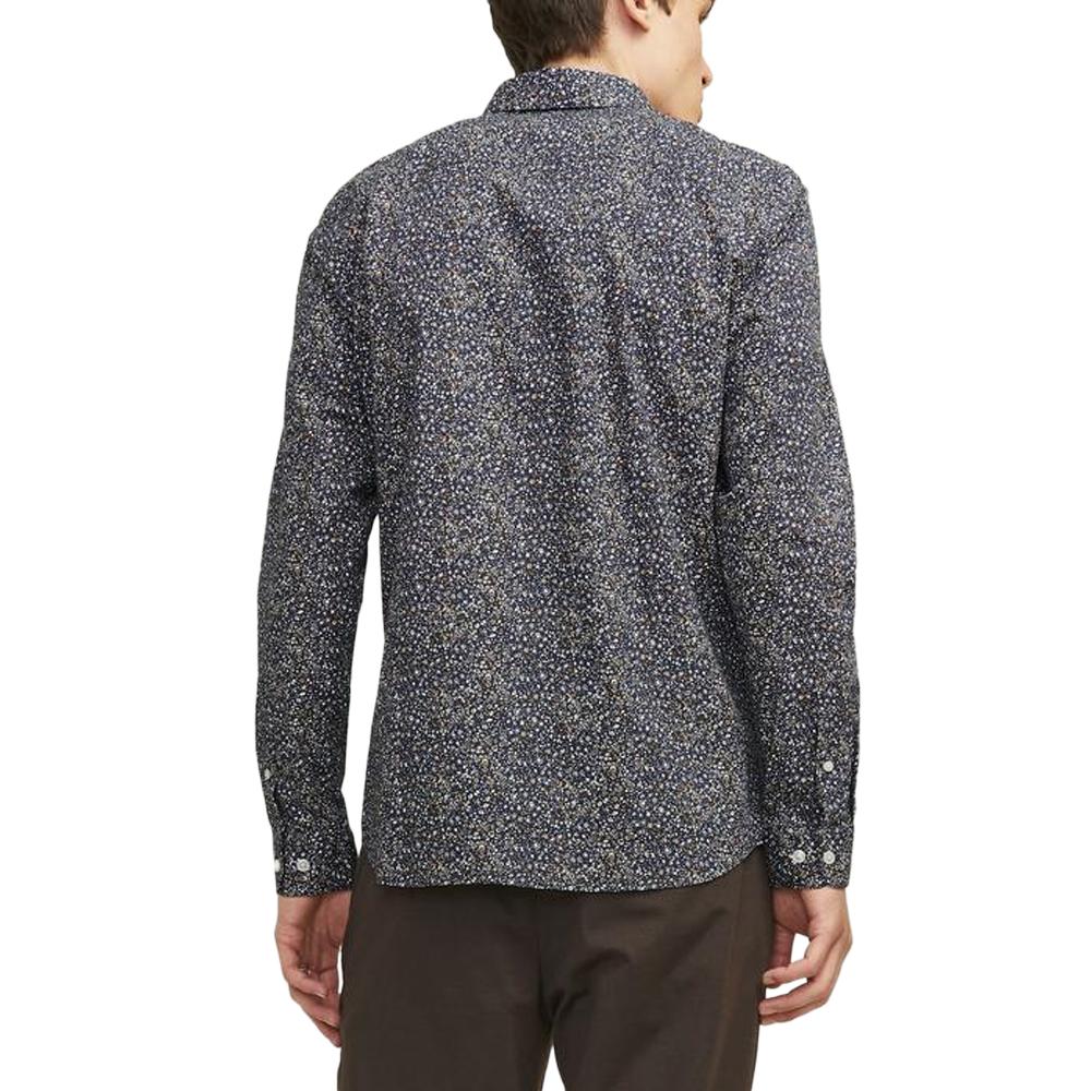 Jack & Jones Chemise Marine à Motifs Homme Jack & Jones Blablackpool