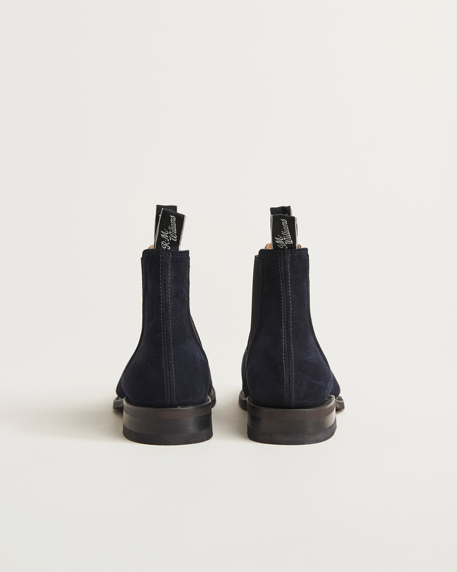 R.M.Williams Comfort Craftsman G Boot Midnight Navy Suede
