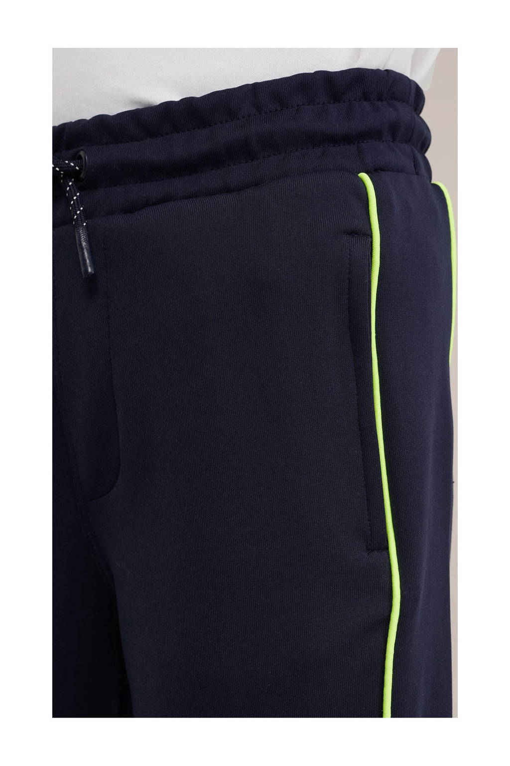 WE Fashion joggingbroek donkerblauw