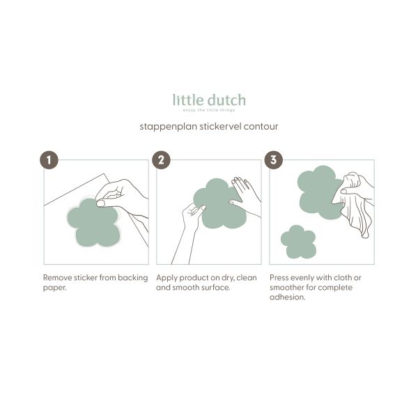Little Dutch Muursticker - Sweet Dreams