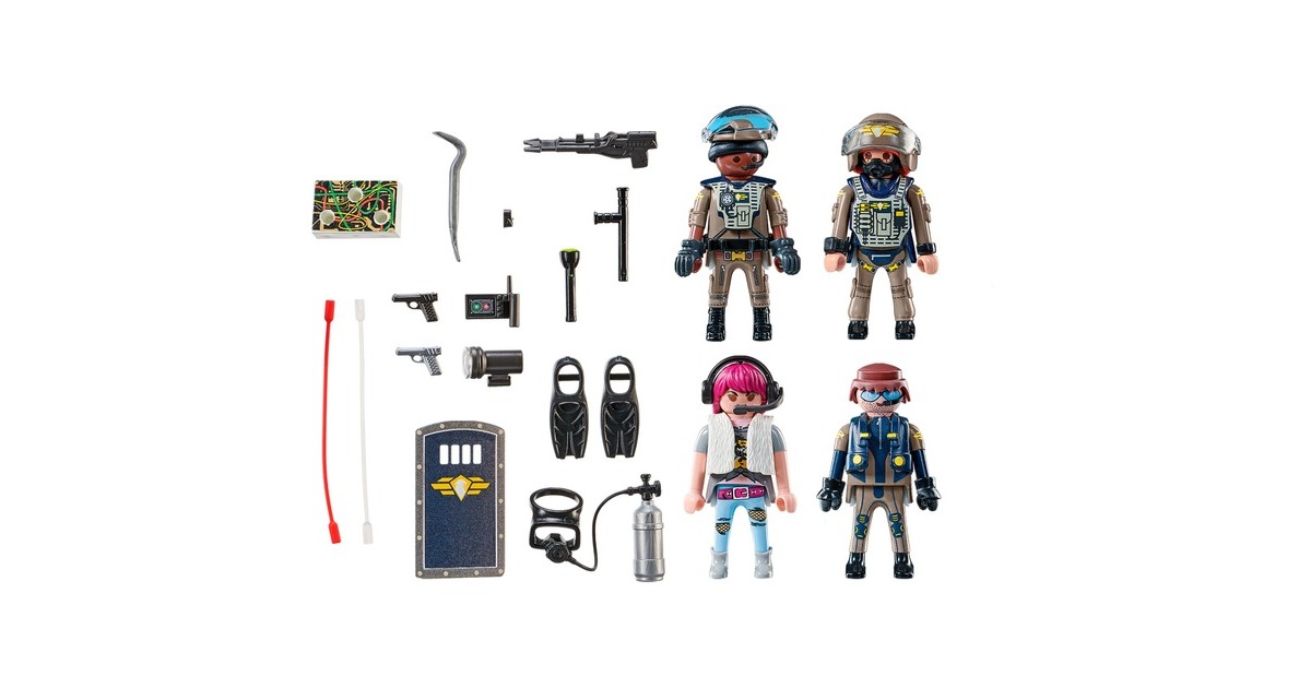 PLAYMOBILCity Action SWAT-Figurenset Constructiespeelgoed