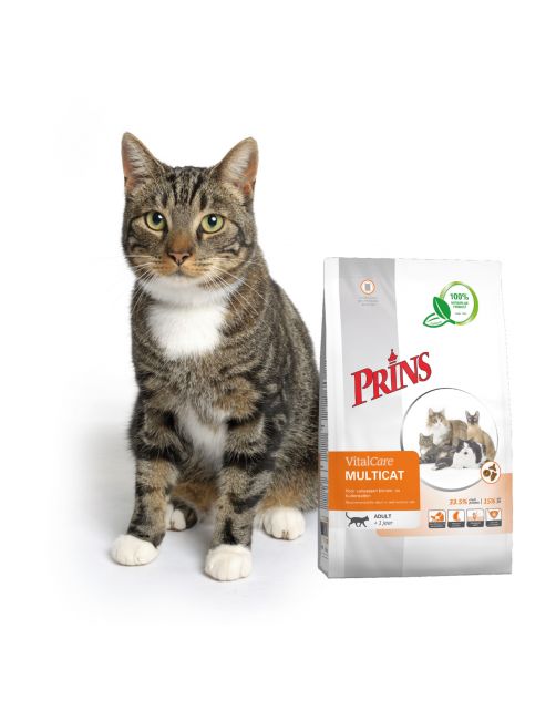 Prins Vitalcare Multicat Gevogelte - Kattenvoer