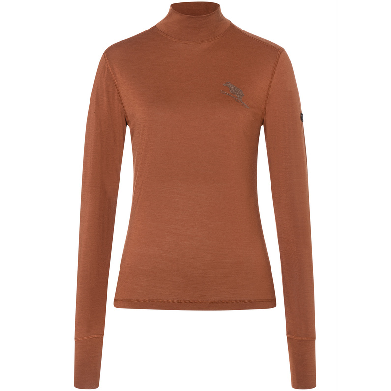 Super.Natural Damen Tundra 175 Turtleneck Flear Longsleeve