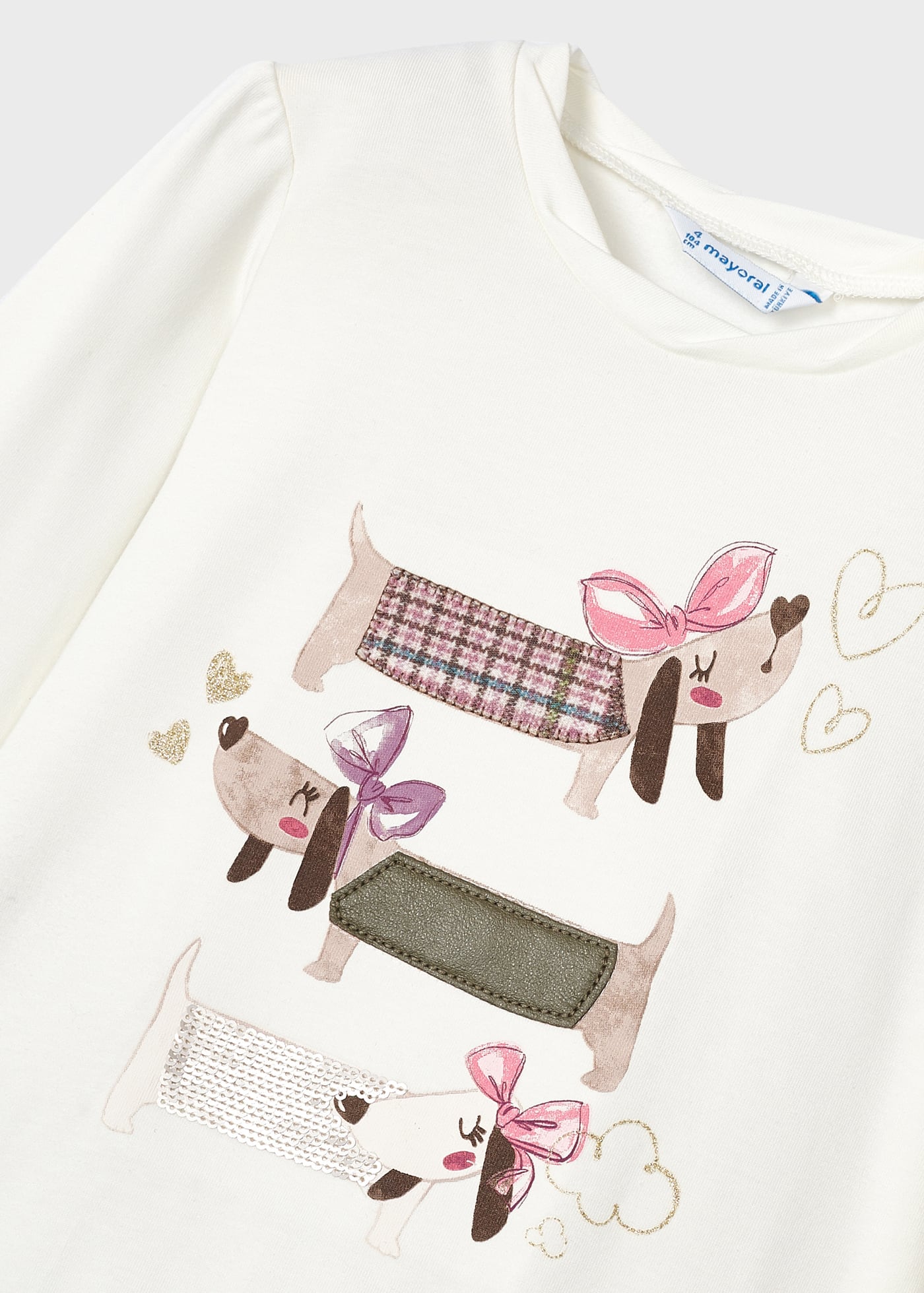 Camiseta estampada Better Cotton para meninas