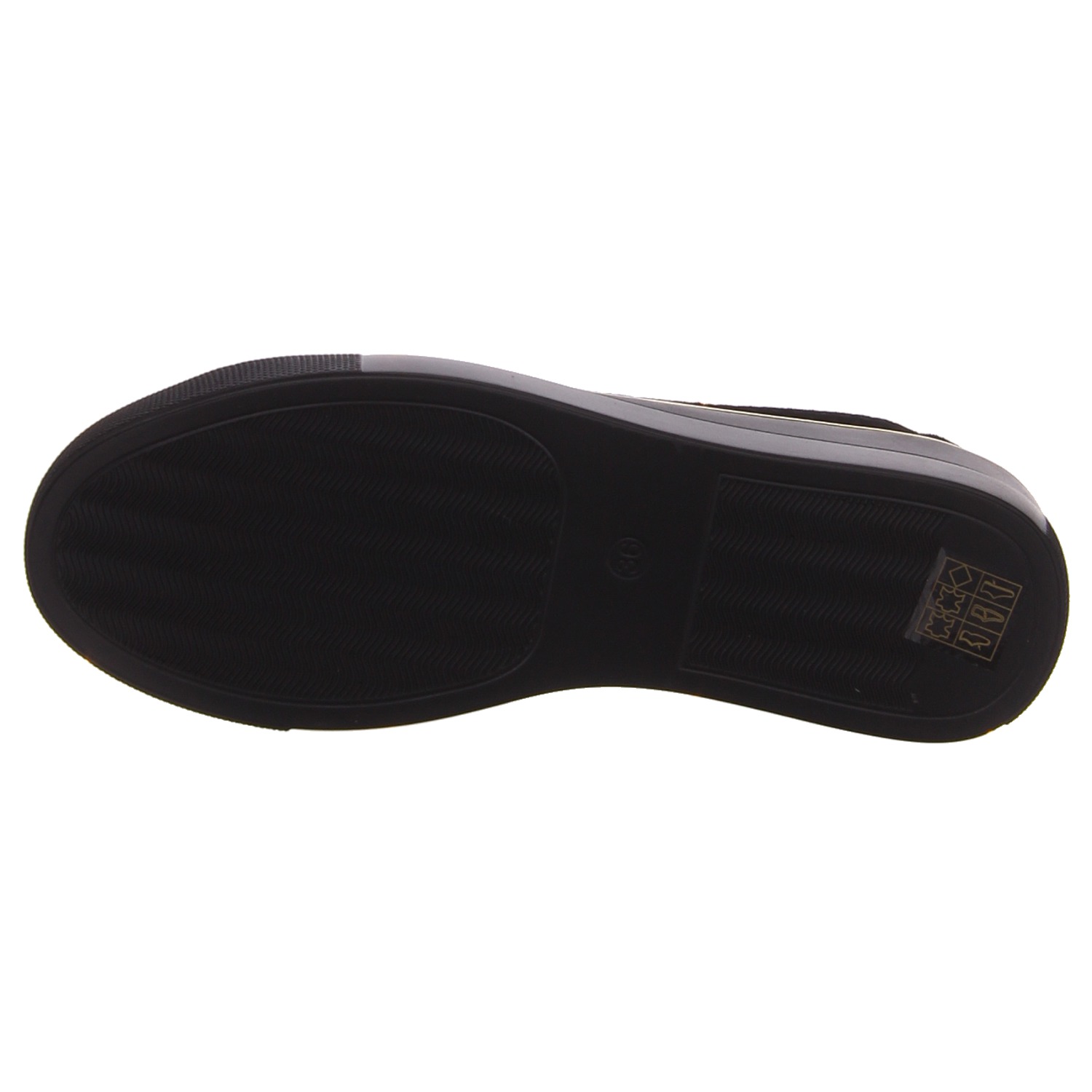 Artiker Halbschuh schwarz schwarz
