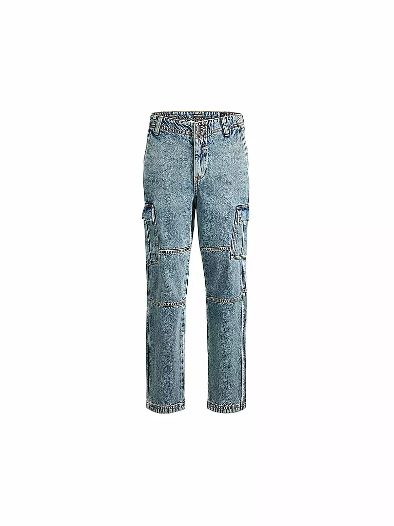 JACK & JONES Jungen Jeans Relaxed Fit JJICHRIS  blau
