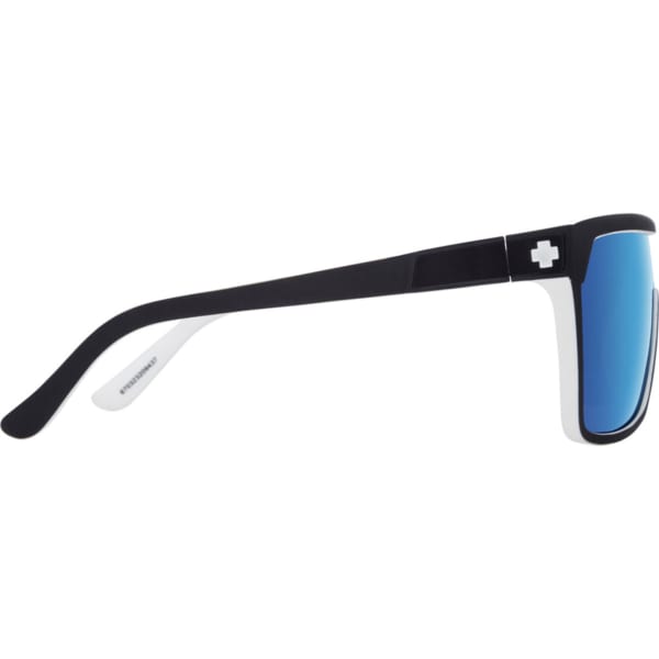 Lunette vélo SPY FLYNN WHITEWALL HD PLUS WHITEWALL HD PLUS GRAY GREEN WITH LIGHT BLUE SPECTRA MIRROR