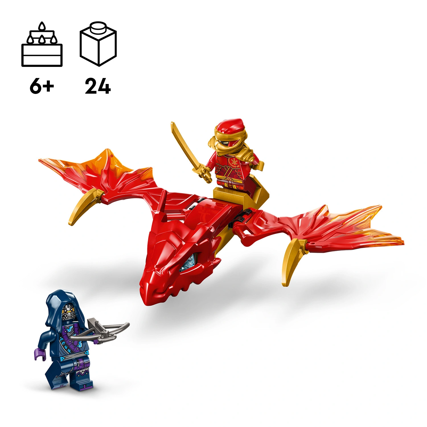 LEGO® NINJAGO 71801 KAIS DRACHENGLEITER
