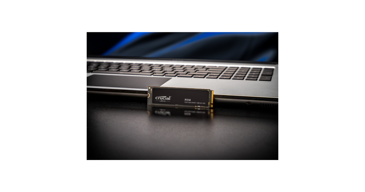 CrucialP310 2 TB SSD  (Zwart, CT2000P310SSD8, PCIe Gen 4.0 x4, NVMe 2.0)
